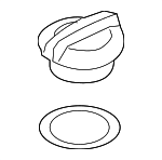 2Q0121321A - Cooling System: Reservoir Cap for Volkswagen Image