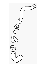 8N0121063A - : Hose Assembly for Audi Image