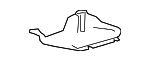 3QF825711A - Exhaust: Heat Shield for Volkswagen Image