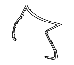 5312124100 - : Grille Surround for Lexus Image