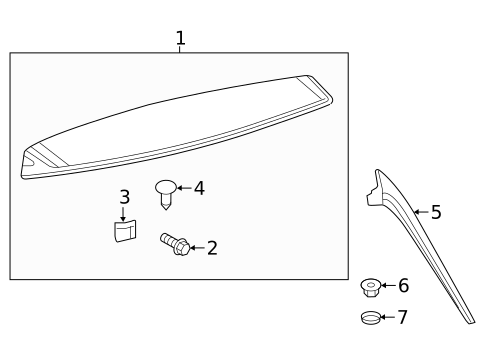 Spoiler for 2015 Volkswagen Golf #0