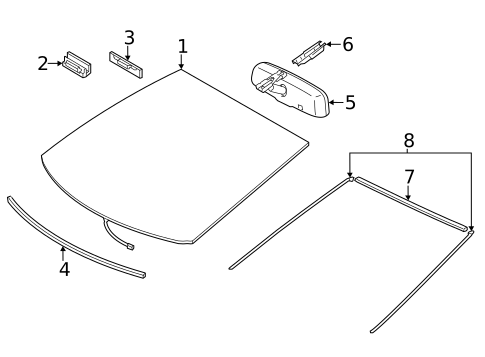Reveal Moldings for 2017 Toyota Prius V #0