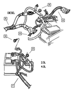 56009782AD - Electrical: Battery Wiring for Mopar Image