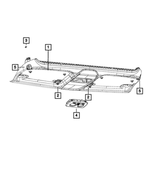 68162844AA - Interior Trim: Clip for Mopar Image