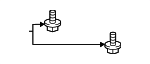 90109A0061 - Body: Under Cover Bolt for Toyota Image
