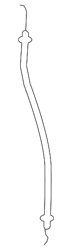 4H0837099B - Body: Lock Cable for Audi: A4, A4 Quattro, A5, A5 Quattro, A6, A6 Quattro, A7 Quattro, A8 Quattro, allroad, Q3, Q3 Quattro, Q5, RS5, RS7, S4, S5, S6, S7, S8, SQ5, TT, TT Quattro, TT RS Quattro, TTS Quattro Image