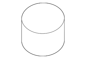 8L3837947 - Body: Door Hinge Cap for Audi Image