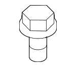 LR000095 - Suspension: Heat Shield Bolt for Land Rover: Defender 110, Defender 130, Defender 90, Discovery Sport, LR2, Range Rover Evoque Image
