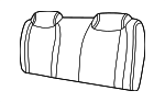 16799088 - Body: Seat Back Cover for GM Image
