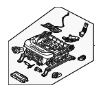 88500TD150NNB - Body: Seat Adjust Assembly for Hyundai Image