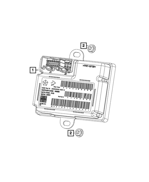 Keys, Modules and Engine Controllers for 2022 Jeep Cherokee #17