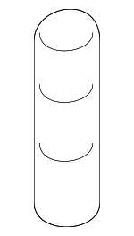 80438D0201 - Body: Door Check Pin for Nissan Image