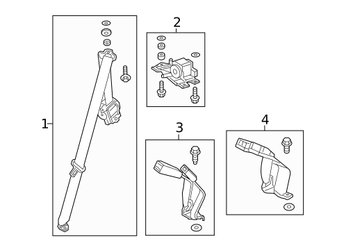 Rear Seat Belts for 2019 Honda HR-V #0