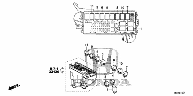 Control Unit (Engine Room) (2) for 2016 Honda Fit #0