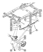 55366637AE - : Suspension Shock Absorber for Dodge: Ram 1500 Image