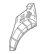 G6712ET0MA - Body: Outer Wheelhouse for Nissan: Sentra Image