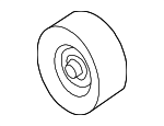 11925JA100 - Cooling System: Idler Pulley for Nissan: Altima, Maxima, Murano, Quest Image