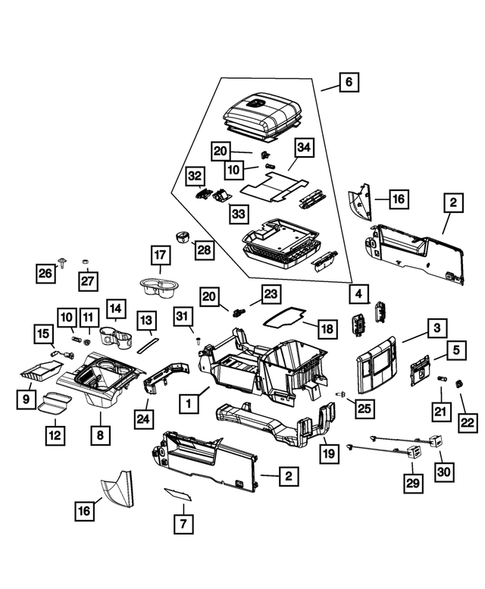 Consoles for 2017 Ram 2500 #0