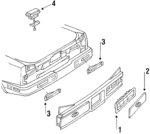 16511417 - Electrical: Tail Lamp Assembly for GM Image