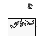 873343JC7A - Body: Blower Assembly for Nissan: Murano, Pathfinder, TITAN, TITAN XD Image