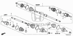 44337TF0900 - Chassis: Ring B, Stopper for Honda Image
