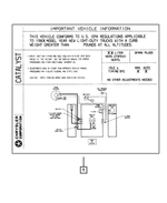 52110422AA - Emission Systems: Emission Label for Mopar Image