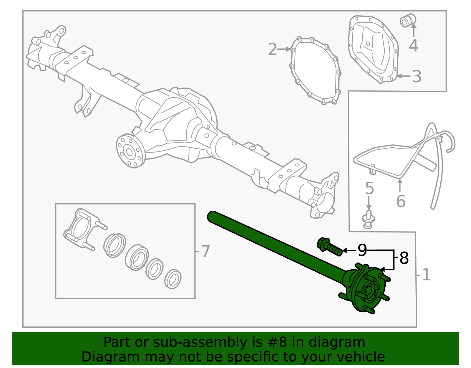 Transmission Rear Assembly 2024-2025 Ford Ranger Shaft Assembly Rear Axle MB3Z-4234-BJ | OEM Parts ...
