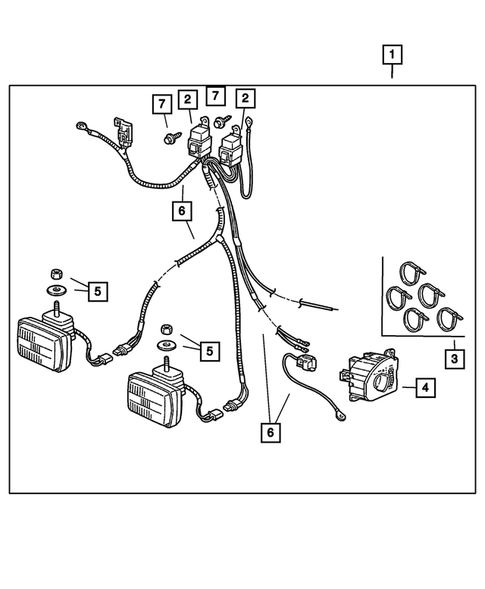 Fog Lights & Electrical for 2001 Dodge Ram 2500 #5