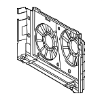 1671128440 - Cooling System: Fan Shroud for Lexus: HS250h Image
