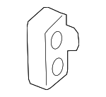 PAB130325 - Cooling System: Cooler Pipe Clip for Porsche: Cayenne Image