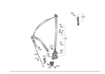 1668601400 - Driver Seat: Seat Belt for Mercedes-Benz: GL350, GL450, GL550, GL63 AMG, GLE300d, GLE350, GLE400, GLE43 AMG, GLE450 AMG, GLE550e, GLE63 AMG, GLE63 AMG S, GLS350d, GLS450, GLS550, GLS63 AMG, ML250, ML350, ML400, ML550, ML63 AMG Image