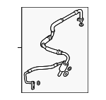 1534974 - HVAC: ACDelcoâ„¢ Discharge Hose for GM Image