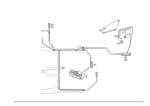 2208201985 - Electrical System: Control Unit for Mercedes-Benz Image image