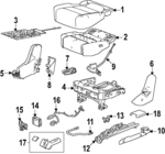 26449836 - : Hinge Cover for Buick: Enclave Image