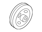 231243C201 - Engine: Damper Pulley for Kia: Amanti, Borrego, Cadenza, K900, Sedona, Sorento, Telluride Image
