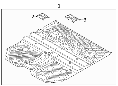 Floor for 2023 Ford Mustang Mach-E #0