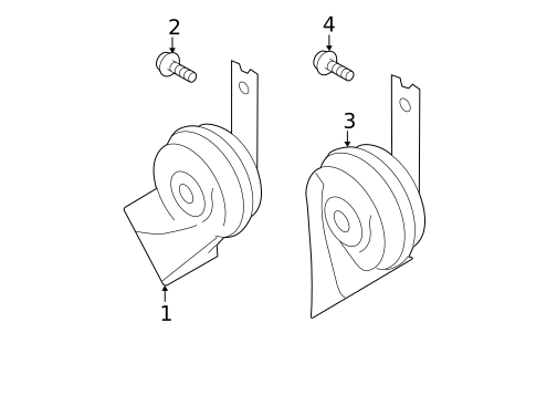 Horn for 2018 Genesis G80 #0