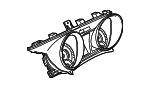 92283333 - Body: Cluster Assembly for Chevrolet: SS Image