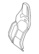 19091015041B82 - Body: Seat Back Cover for Mercedes-Benz Image