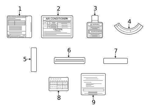 Labels for 2019 Nissan Sentra #0