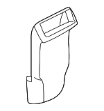 F5TZ19A618A - Body: Vent Duct for Ford: Explorer, Explorer Sport, Explorer Sport Trac | Mercury: Mountaineer Image