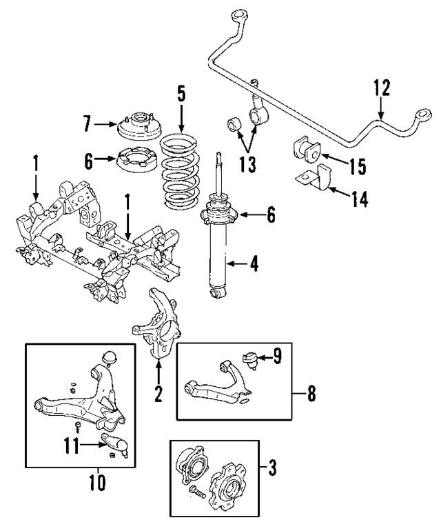 MB290013 - : Axle Seals for Mitsubishi Image