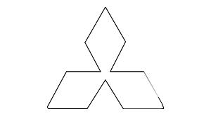 MN170768 - Accessories: Emblem for Mitsubishi: Eclipse Cross Image