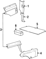 15030672 - : Cover Shade for Cadillac: Escalade | Chevrolet: Tahoe | GMC: Yukon Image