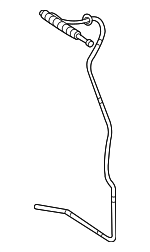 7L6827611C - Body: Oil Line for Volkswagen: Touareg Image