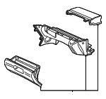 51458399610 - Body: Glove Box Assembly for BMW: Z3 Image