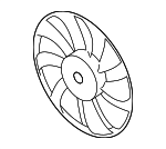 45121XC01B - : Fan Blade for Subaru: Ascent Image