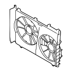 45122XC00A - : Fan Shroud for Subaru Image