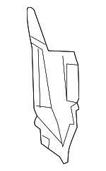 616250E020 - Body: Lower Extension for Lexus: RX350, RX450h Image