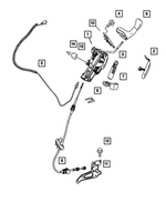 68027699AA - NAG1; W5A380; 5-Speed; Automatic Transmission: Wiring Harness for Mopar Image